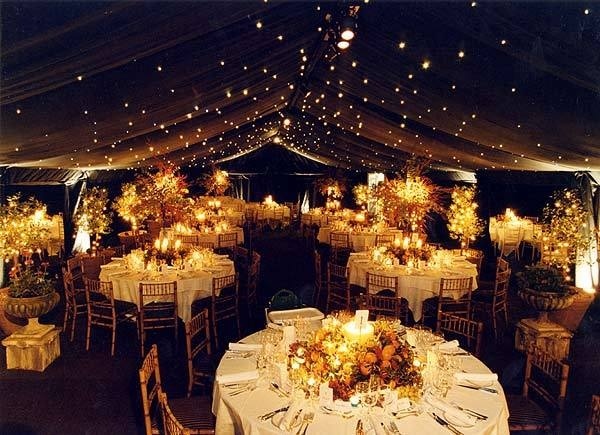 Outdoor Tenting Decoration for Wedding reception #reception #wedding #decorations