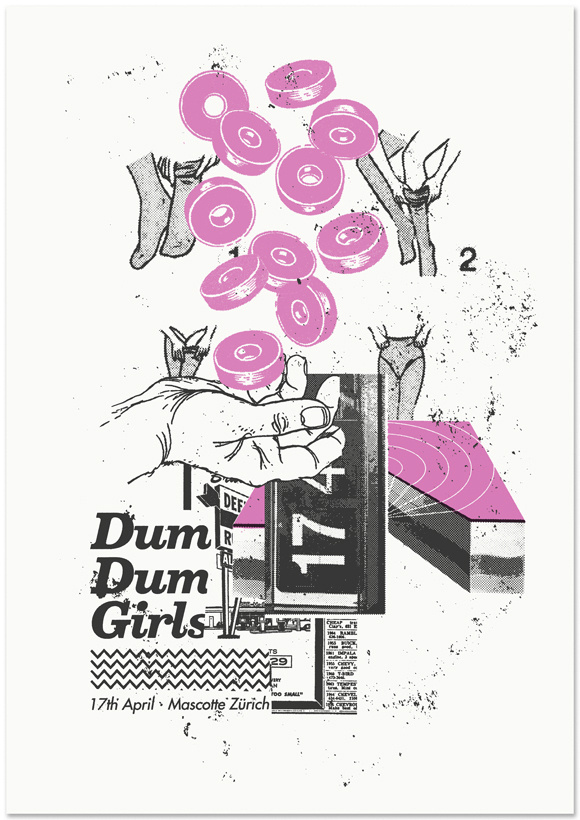 DUM DUM GIRLS #print #screen #violet #purple #poster