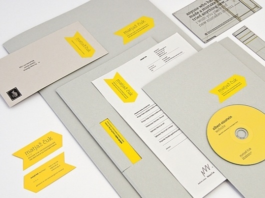 Matjaz Cuk : Lovely Stationery . Curating the very best of stationery design #logo #idenity #branding #stationery