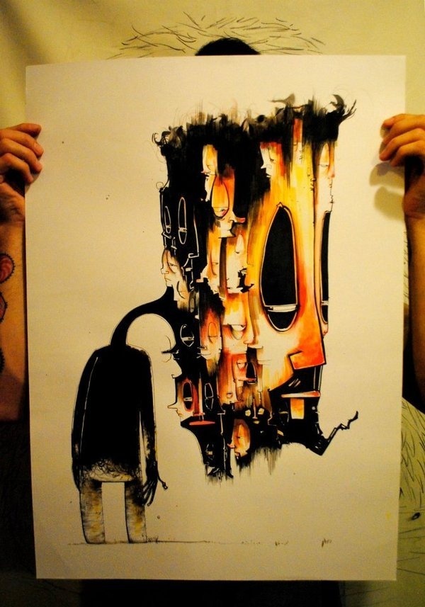 IDEAS DE OLEAJES... #illustration #design #character #art