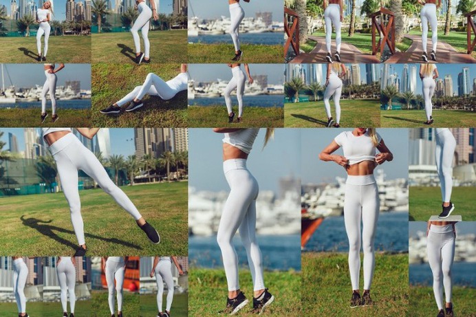 Editable Leggings Mockup PSD