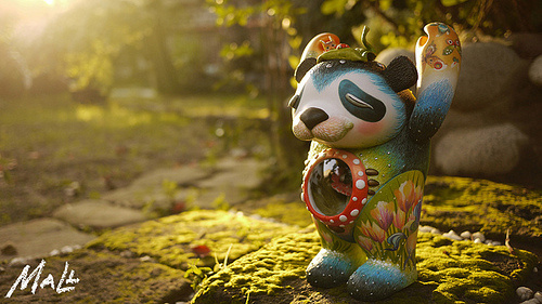 Custom Yoka vinyl toy by Mall #vinyl #yoka #figure #toy