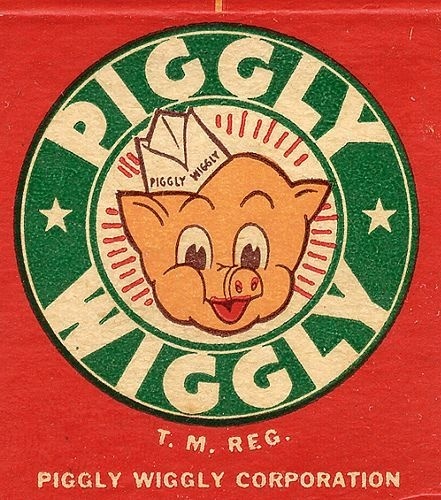 Piggly Wiggly vintage ad #piggy