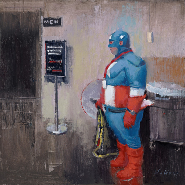 William Wray | PICDIT #painting #superhero #artist #art