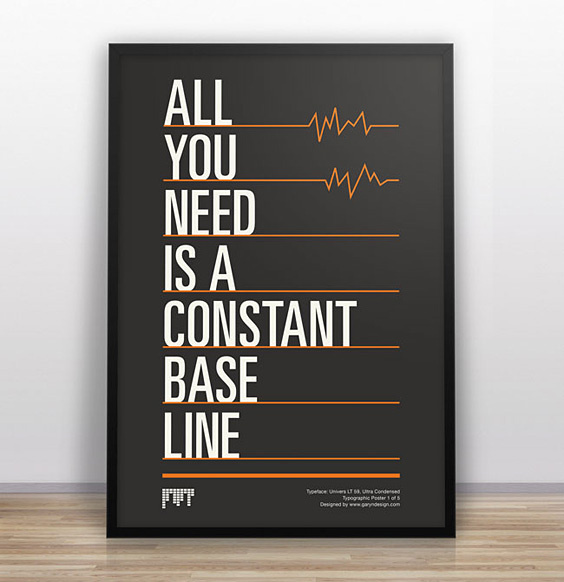 garyndesign_typejokes1 #quote #design #poster #type #framed