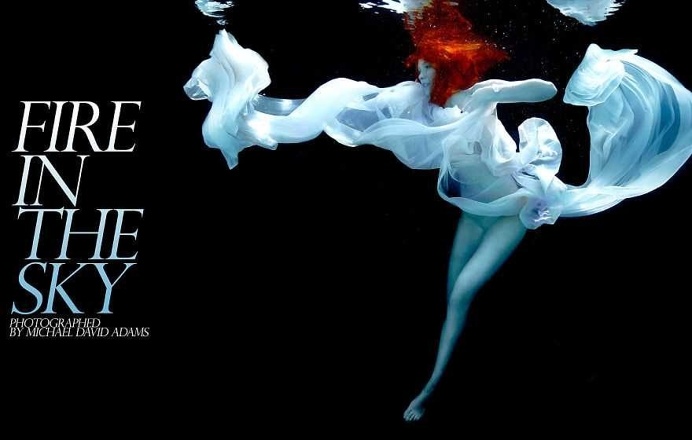 Incredible Underwater Fashion Photography by Michael David Adams
