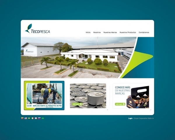 Tecopesca / Ecuador / Helio Publicidad - Ecuador #pereira #exusmultimedia #herduin #exus #design #black #webdesign #colombia #blue #web #green