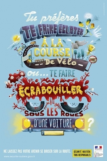 Sécurité Routière on Typography Served #illustration #typography