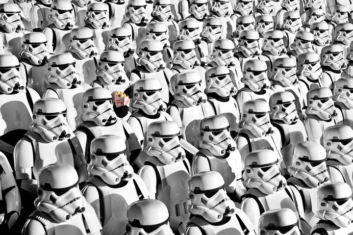 #starwars #stormtroopers #cinema #movie #theater