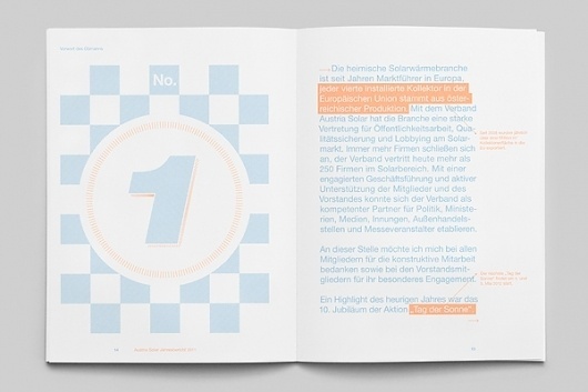 Magazine and Editorial Graphic Design Inspiration - MagSpreads: The Solar Annual Report #print #report #annual #typography