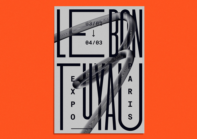 Le bon tuyau by Benoit Hody #typography #poster #graphicdesign #artdirection