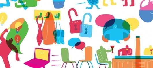 Scriberia: Visualise Your Thinking #illustration #color