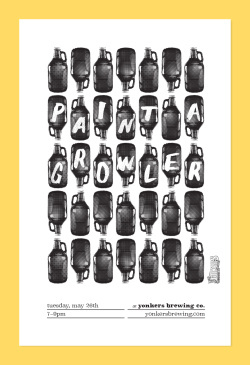 poster design for yonkers brewing co.