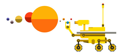 A ROVING MIND #illustration #robot