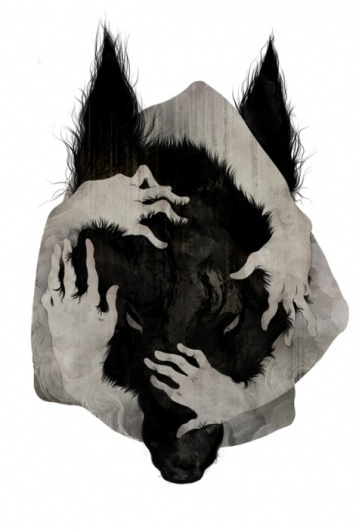 Oli Phillips #illustration #corinne #reid #dog