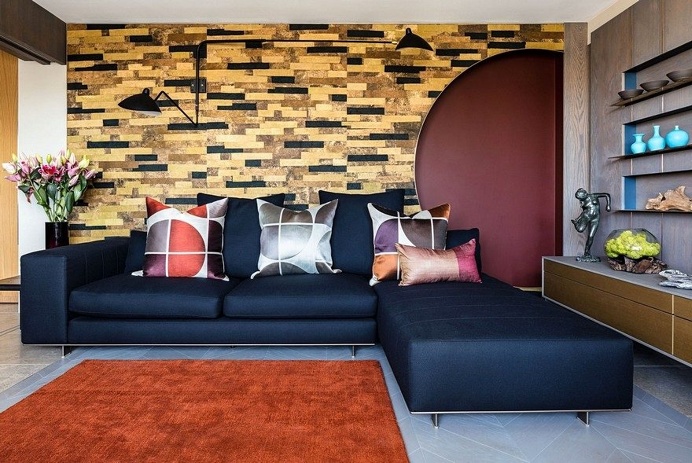 Marylebone Apartment Features Modern Gentleman's Club Style 2