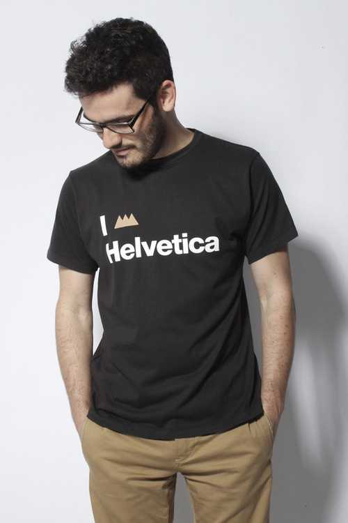 Helvetica T-shirt #shirt #helvetica #typography