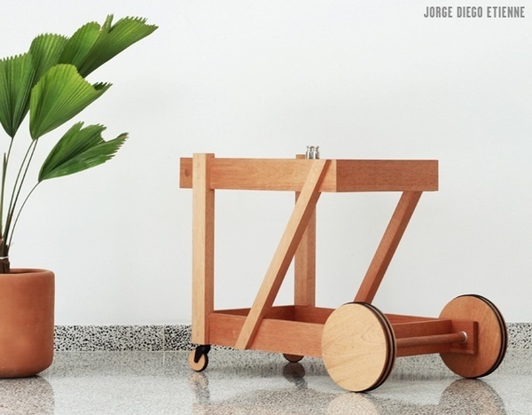 Service trolley #furniture #design