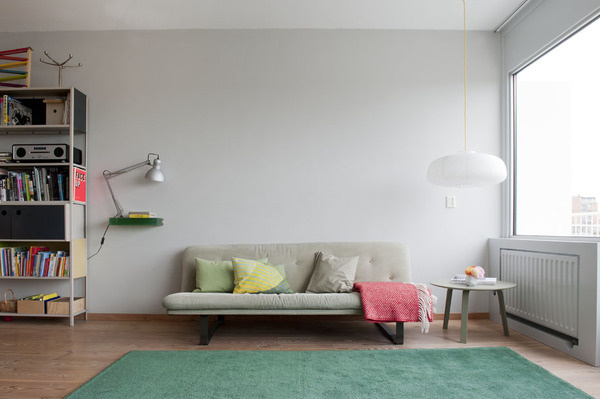 Apartment in Amsterdam by Roel Huisman #modern #design #minimalism #minimal #leibal #minimalist