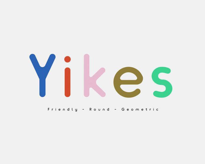 Yikes Typeface