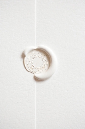 follow studio: sealed with love #seal #whiteonwhite #wax #white