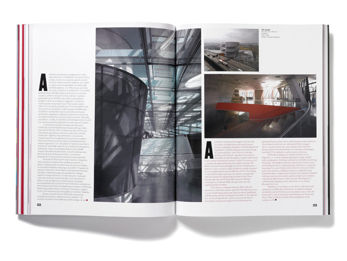Spreads, layout, magazine