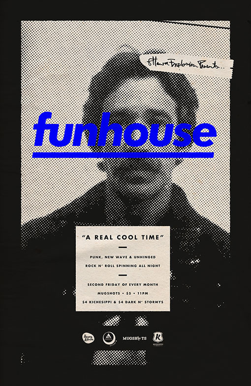 Michael George Haddad: Funhouse Posters