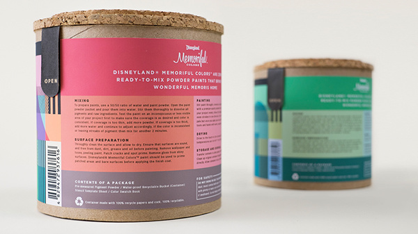 Disneyland paint #packaging #bucket #paint