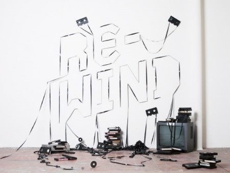 Bridging the Gap #videotape #vhs #tape #typography