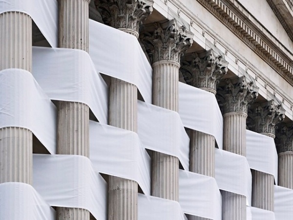 Woven Portico | feel desain #london #land #woven #portico #architecture #art