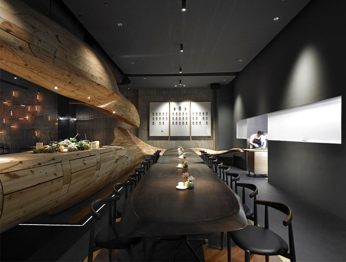 RAW Restaurant in Taipei - #decor, #interior, #restaurant,