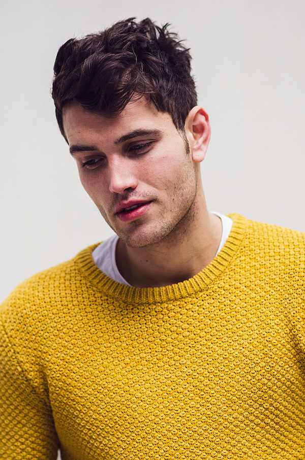 Paul Kerr by Jamille Rene Graves #model #yellow #fashion