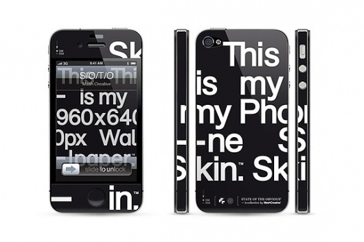Onestep Creative - The Blog of Josh McDonald » State of the Obvious: iPhone 4 #creative #of #the #state #obvious #mash #typography