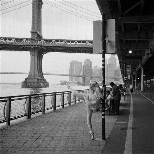 Ballerina Project #ballerina #ballet #manhattan #york #bridge #new