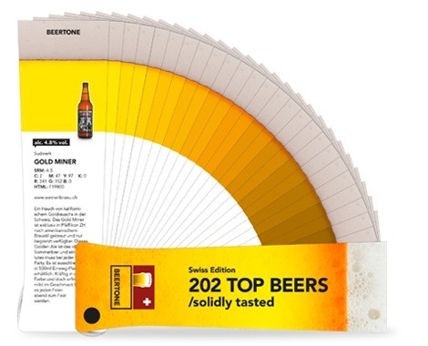 Beertone Chart #beer #color #pantone