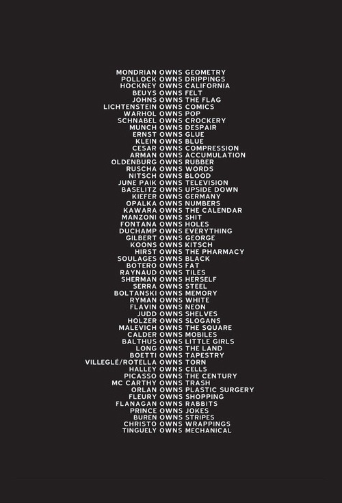 Art History Poster