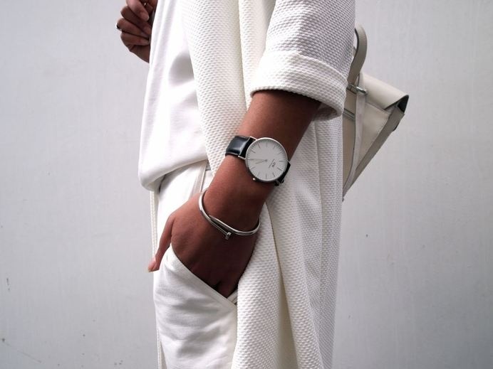 (1) Likes | Tumblr #fashion #white #watch