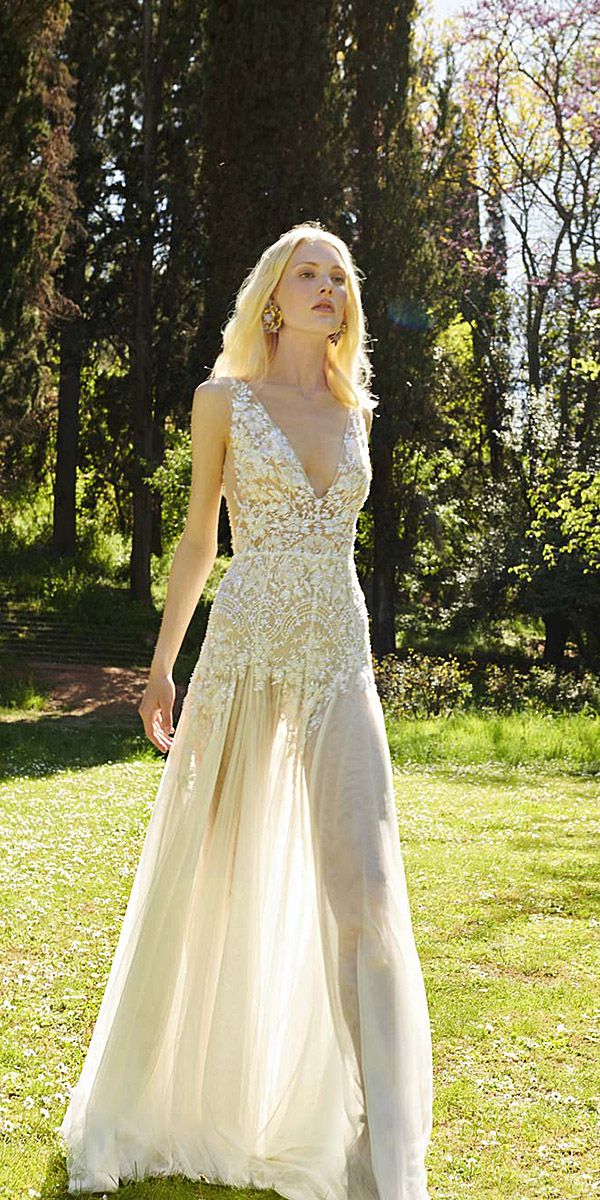 Costarellos Wedding Dresses 2019 are an embodiment of modern, original images, a combination of romanticism and femininity.