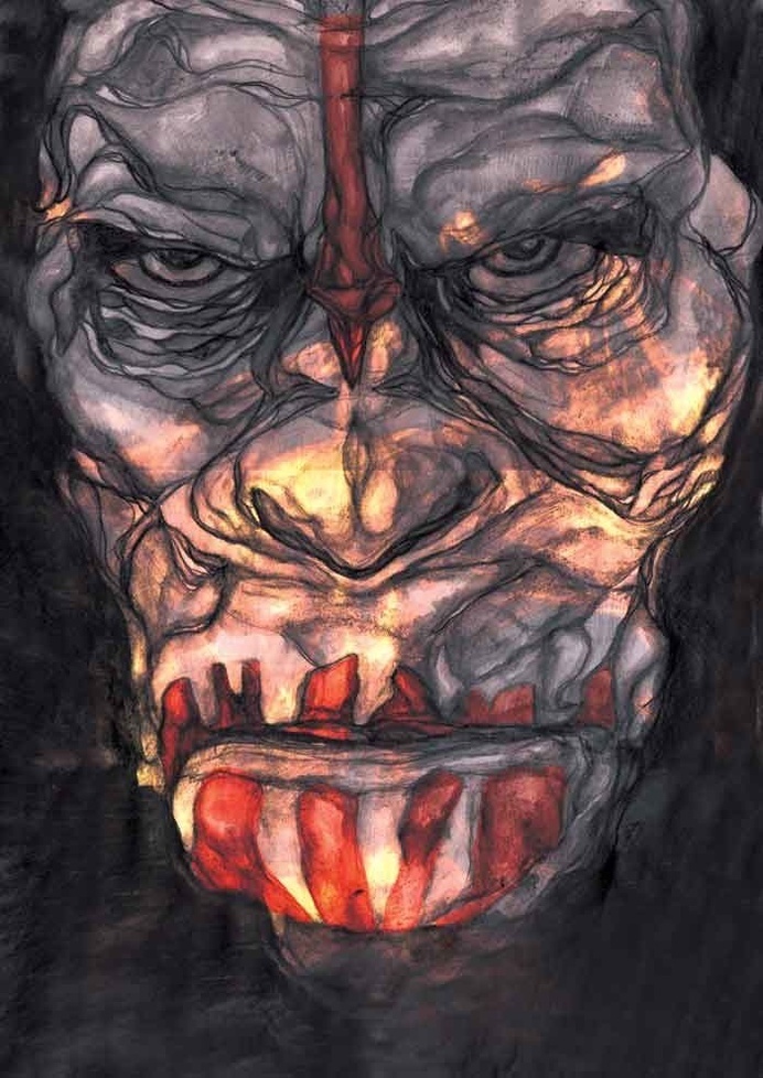 Ceaser - Illustration by Studio Mistry #apes #of #the #illustration #caesar #poster #film #planet