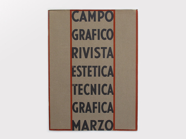 Display | Campo Grafico 1934 3 | Collection #cover #book