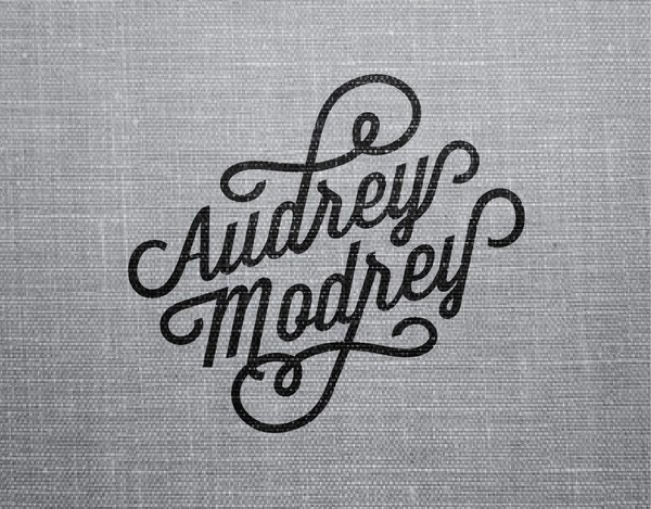 Audrey Modrey on the Behance Network #logo