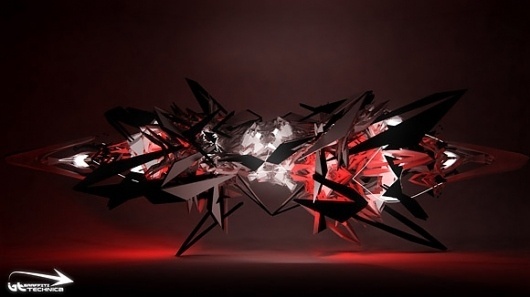 Graffiti Technica - 3d Graffiti #graffiti #art