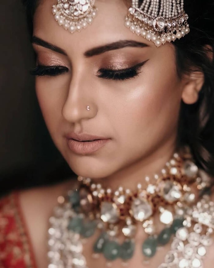 dulhan eye makeup