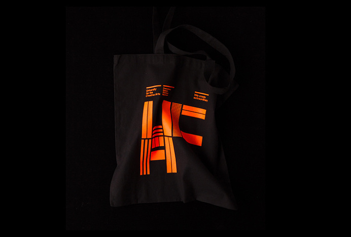 UCA by Spin #typography #graphic design #bag