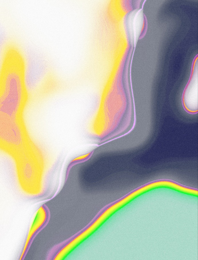 Abstract digital illustration #illustration #gradient #abstract #posterdesign