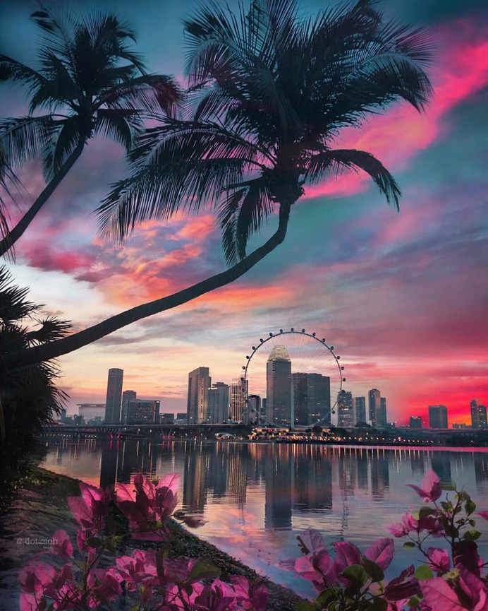 Magical Cityscapes and Travel Landscapes by Dotz Soh