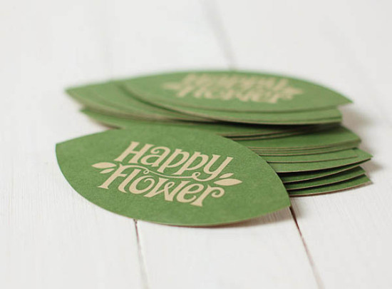 Happy Flower Business Card