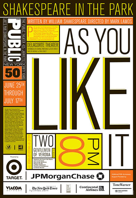 The Public Theater on Behance