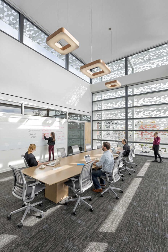 modern and inspiring workplace in San Jose, California / Noll & Tam Architects