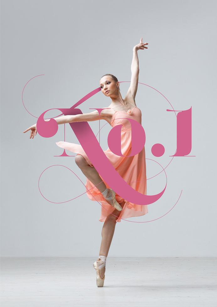 No.1 Dance Studio #logo #design #identity #branding
